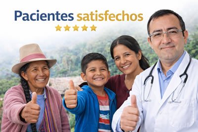 Pacientes satisfechos